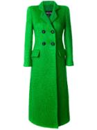 Giorgio Armani Long Double-breasted Coat - Green