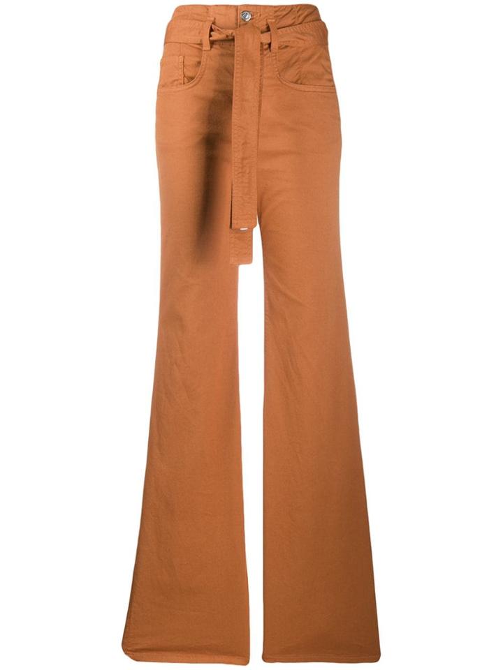 Veronica Beard Flared Trousers - Orange