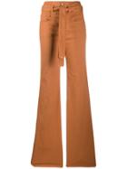Veronica Beard Flared Trousers - Orange