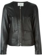 Iro 'analie' Jacket, Women's, Size: 40, Black, Lamb Skin/acetate/nylon