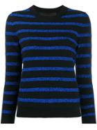 Marc Jacobs Glitter Stripe Jumper - Blue