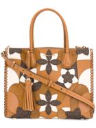 Michael Michael Kors Large Floral Mercer Tote - Brown