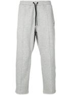 Adidas Instinct Cropped Pintuck Joggers - Grey