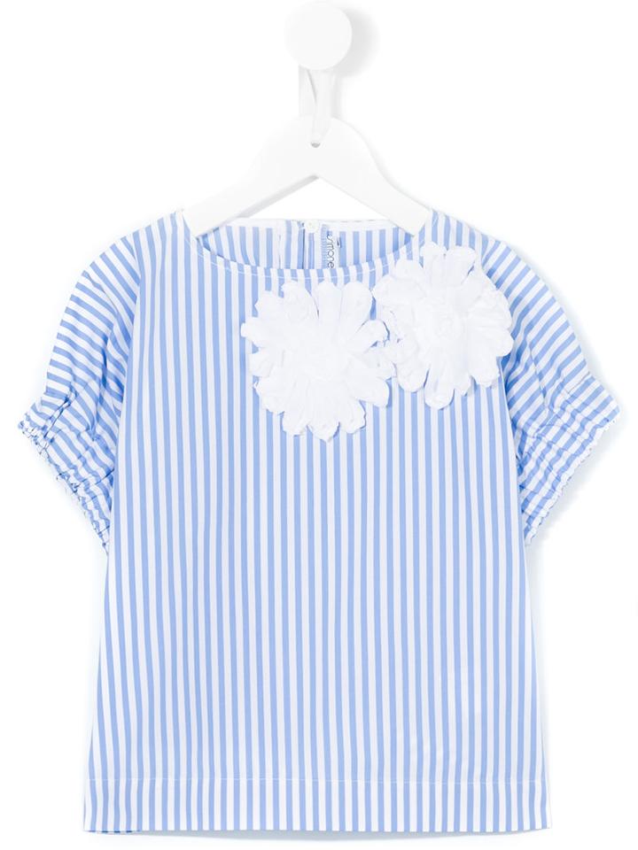Simonetta - Striped T-shirt - Kids - Cotton - 8 Yrs, Blue