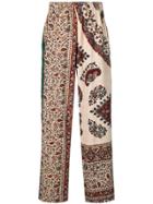 Paria Farzaneh Patchwork Paisley Trousers - Neutrals