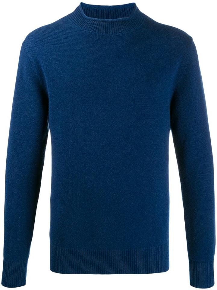 N.peal Turtleneck Jumper - Blue