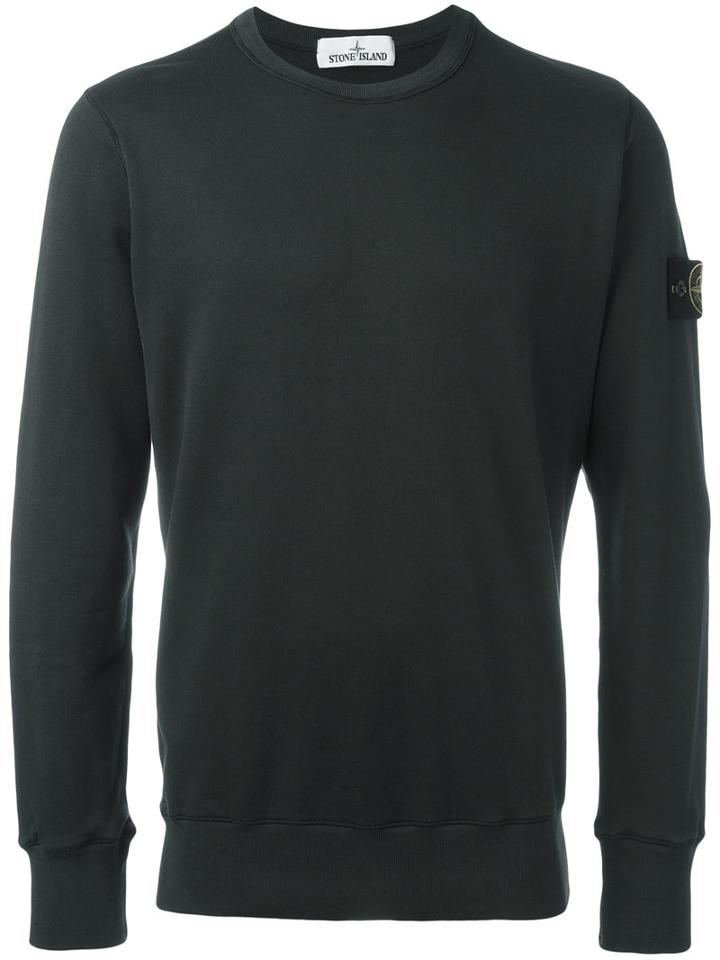 Stone Island - Crew-neck Sweatshirt - Men - Cotton - Xl, Blue, Cotton