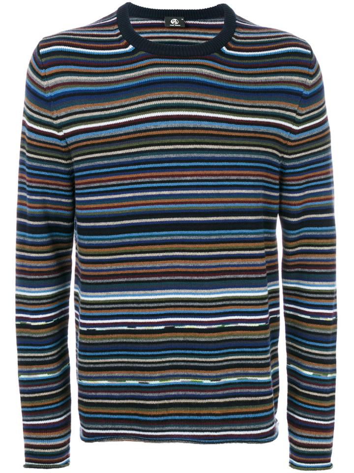 Ps By Paul Smith Striped Knit Jumper - Multicolour