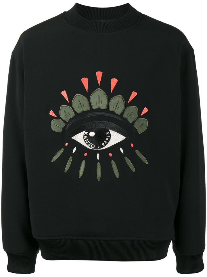 Kenzo Eye Woven Sweatshirt - Black
