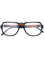 Givenchy Vintage Aviator Optical Glasses, Black