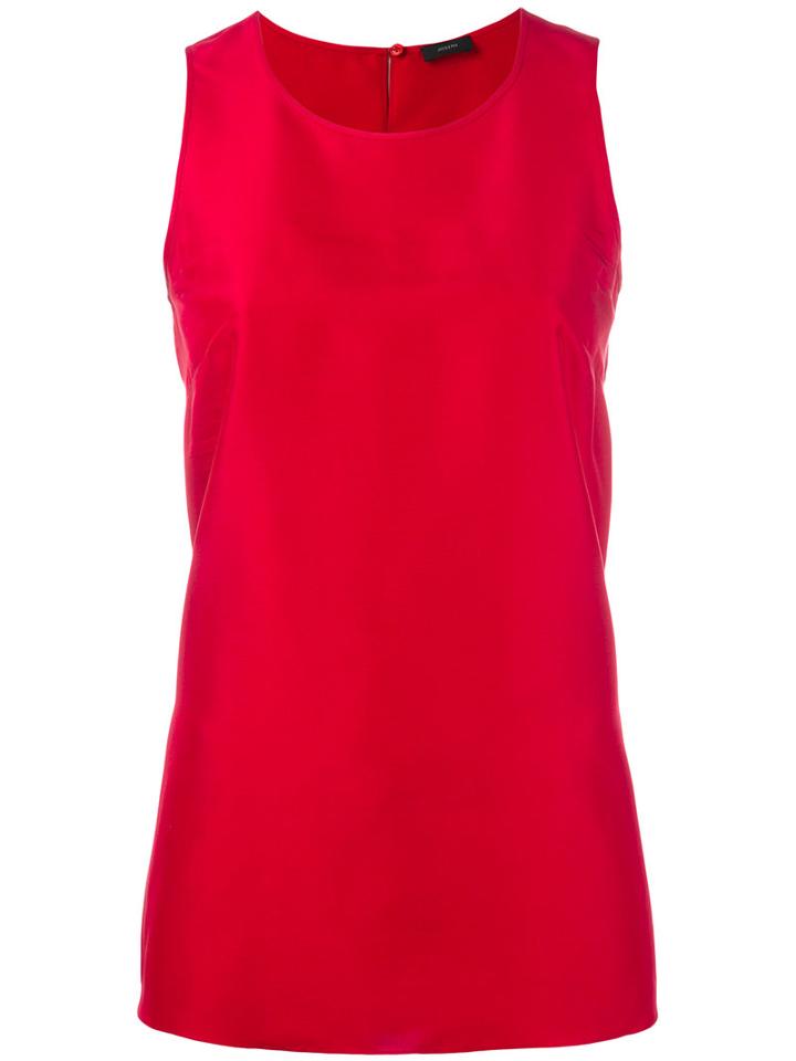 Joseph - Classic Tank Top - Women - Silk - 38, Red, Silk