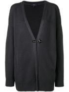 Fay Loose Fit Cardigan - Grey