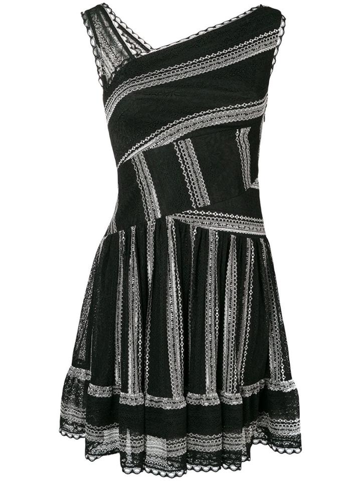 Three Floor Shortay Dress - Black