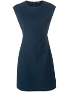 Theory Fitted Short Dress - Blue