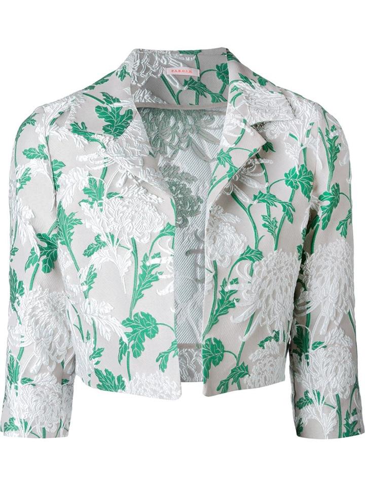 P.a.r.o.s.h. Pacific Jacket, Women's, Size: M, Green, Polyester/polyamide/silk