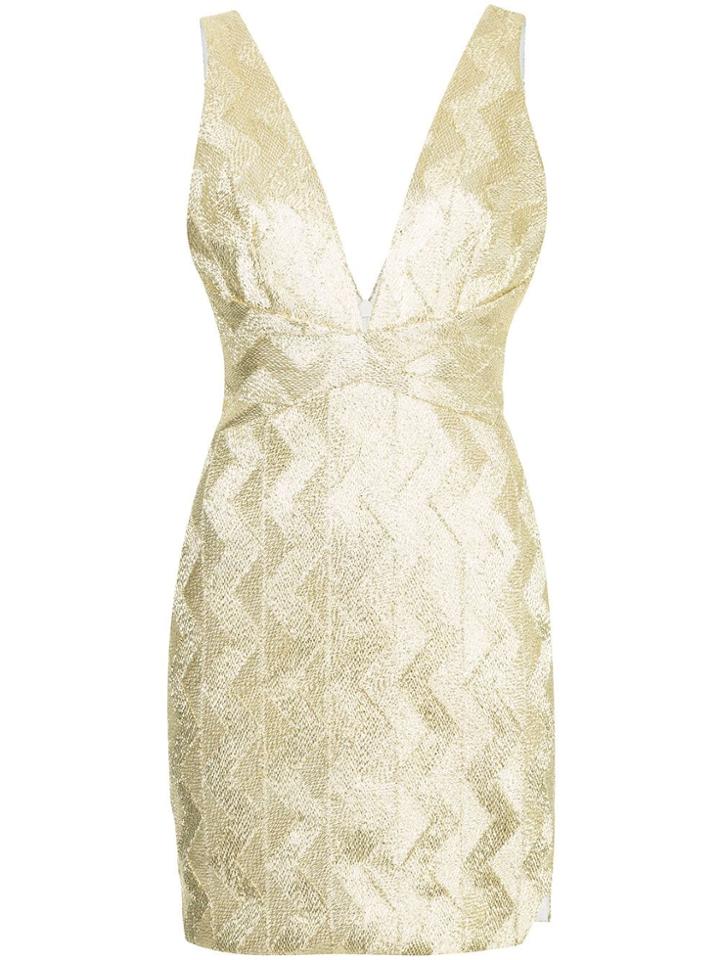 Manning Cartell Zigzag Mini Dress - Metallic
