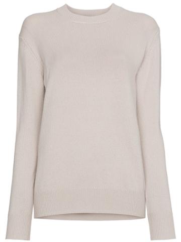 Alexandra Golovanoff Grey Cashmere Jumper