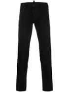 Dsquared2 Slim Jeans, Men's, Size: 50, Black, Cotton/spandex/elastane/polyester