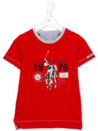 Lapin House - Logo Print T-shirt - Kids - Cotton/spandex/elastane - 4 Yrs, Toddler Boy's, Red
