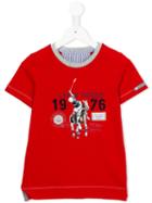 Lapin House - Logo Print T-shirt - Kids - Cotton/spandex/elastane - 4 Yrs, Toddler Boy's, Red