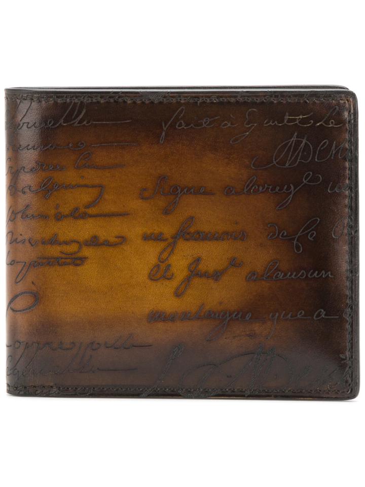 Berluti Billfold Wallet - Brown