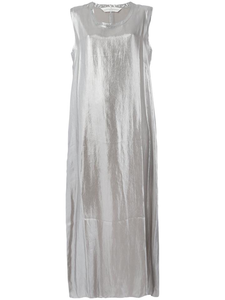 Golden Goose Deluxe Brand Metallic Tank Dress