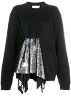 Act N&deg;1 Contrast Sweater Dress - Black