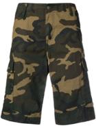 Carhartt Heritage Camouflage Print Cargo Shorts - Green