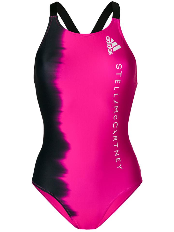 Adidas By Stella Mccartney Training Swimsuit - Pink & Purple
