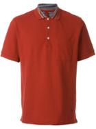 Missoni Printed Collar Polo Shirt, Men's, Size: Xl, Red, Cotton