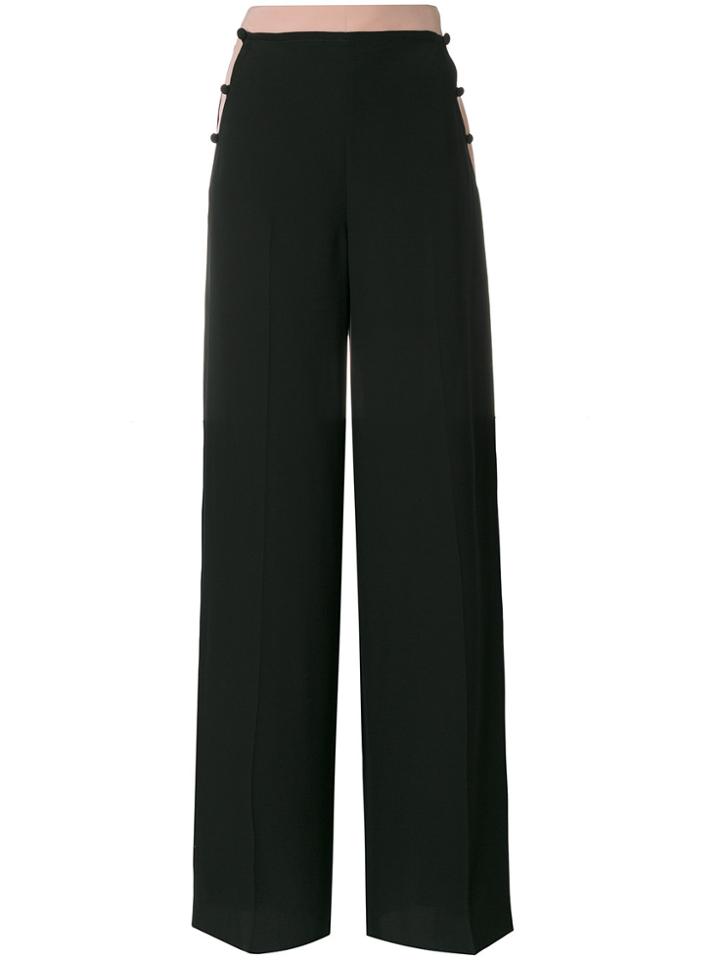 Ql2 Palazzo Pants - Brown