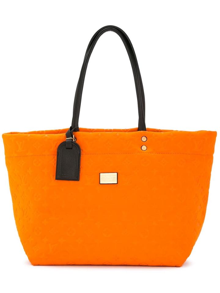 Louis Vuitton Vintage Scuba Mm Shoulder Tote Bag - Yellow & Orange