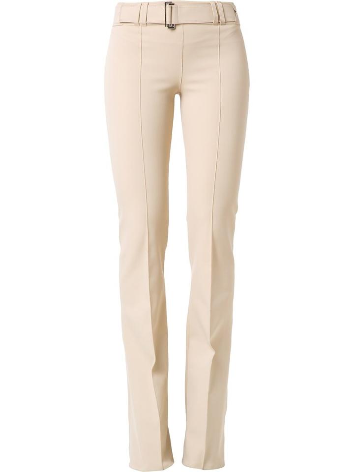 Gloria Coelho - Straight Trousers - Women - Polyamide/spandex/elastane - Pp, Nude/neutrals, Polyamide/spandex/elastane
