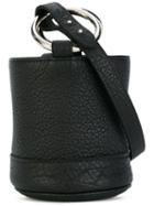 Simon Miller - Open Bucket Crossbody Bag - Women - Leather - One Size, Black, Leather