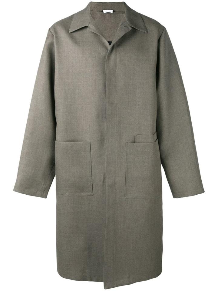 Jil Sander Single-breasted Coat - Grey