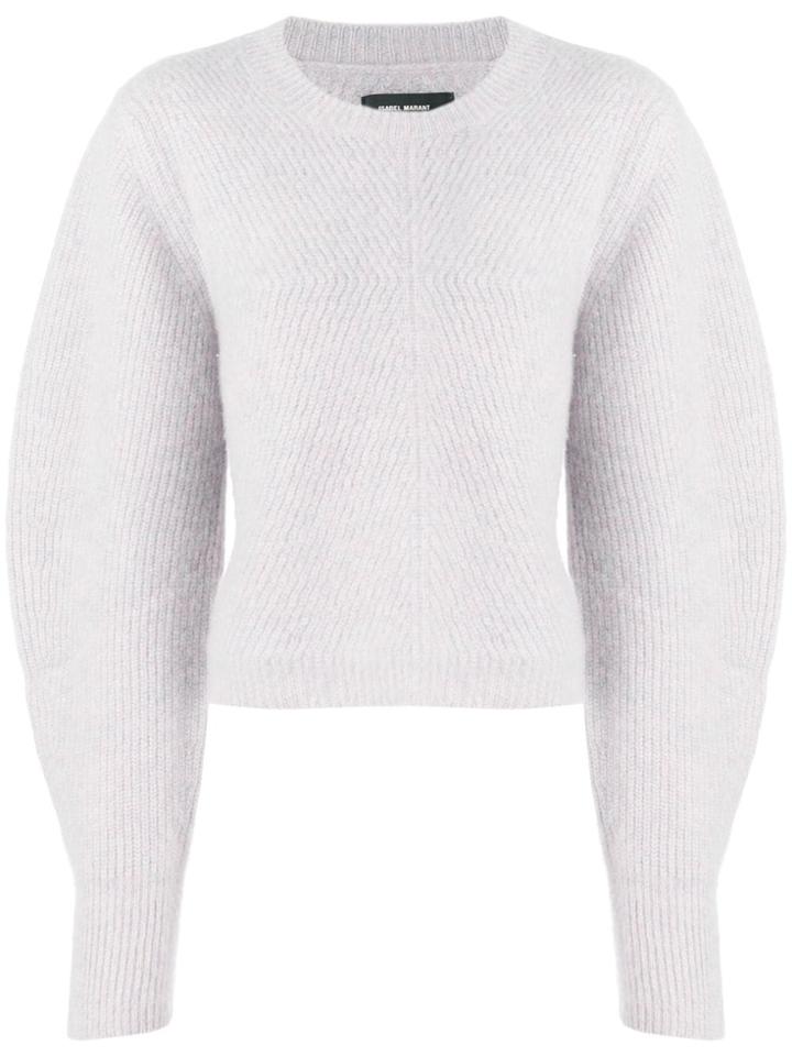 Isabel Marant Balloon Sleeve Sweater - Grey