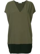Costume National Pocket Dress - Green