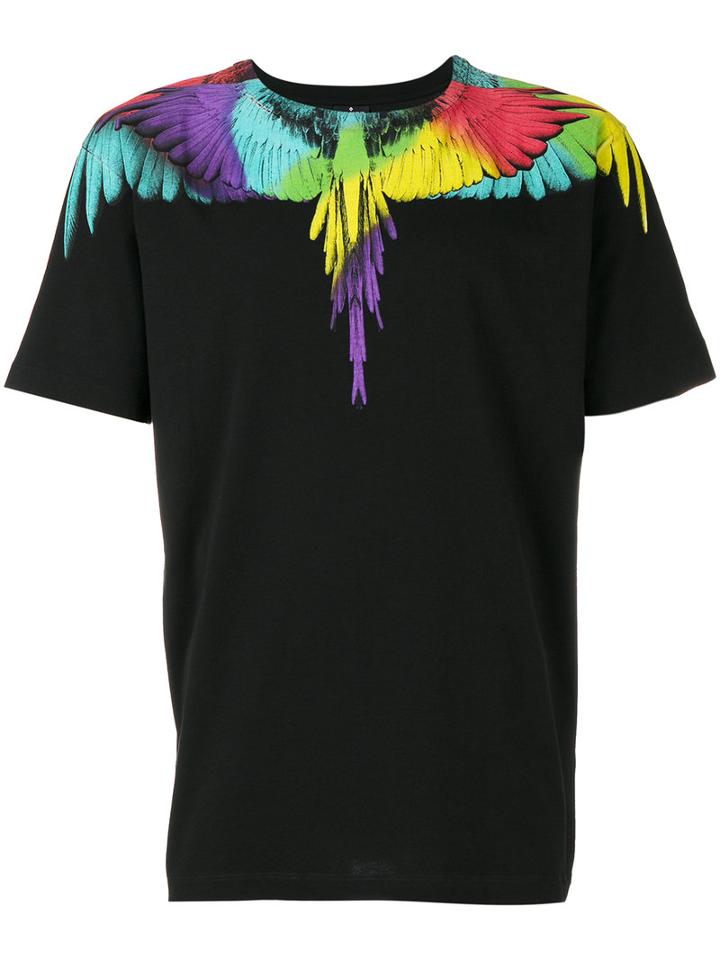 Marcelo Burlon County Of Milan - Printed T-shirt - Men - Cotton - Xxs, Black, Cotton