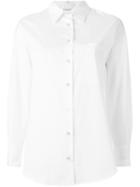 Forte Forte Pointed Collar Shirt, Women's, Size: 1, White, Cotton