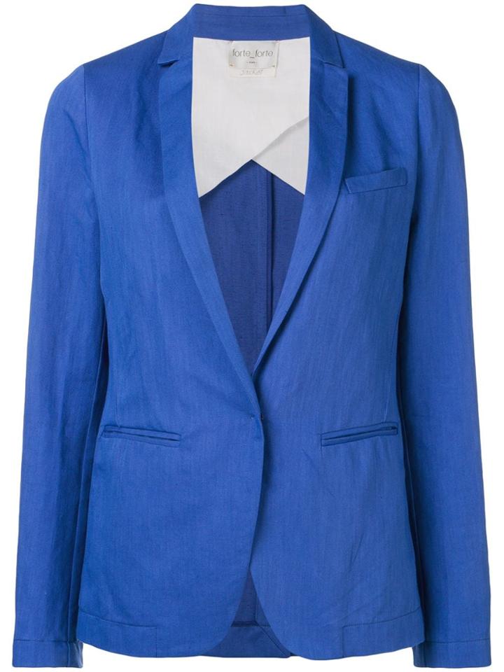Forte Forte Classic Formal Blazer - Blue