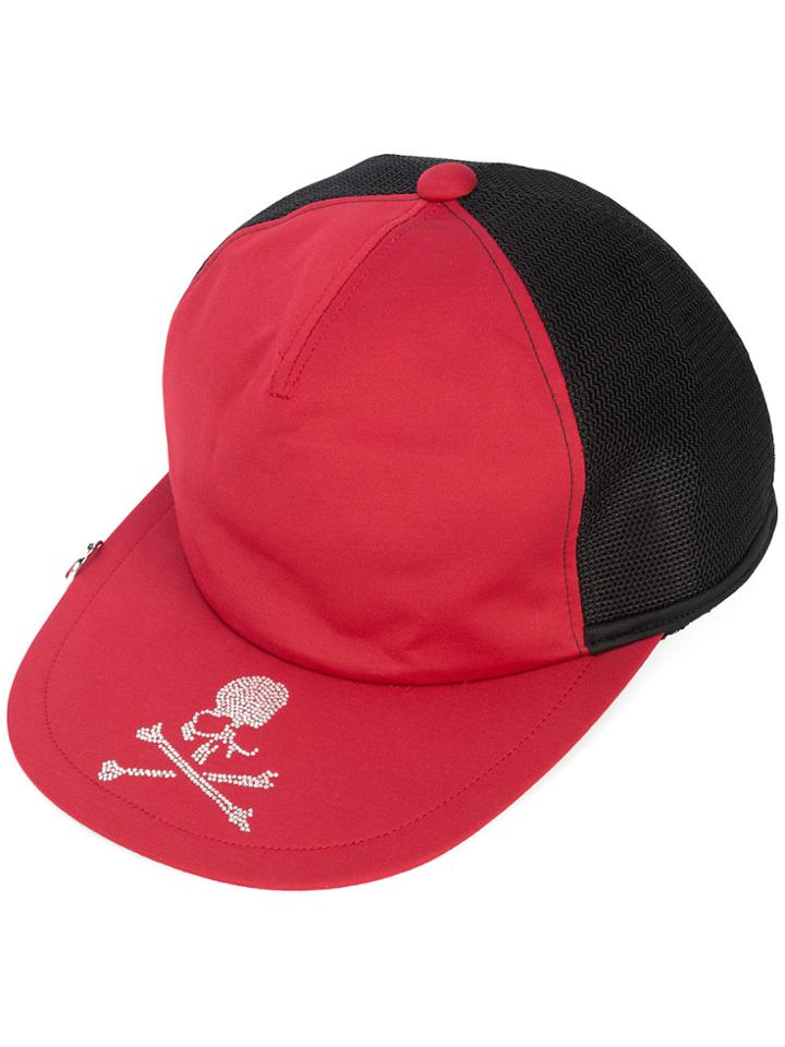 Mastermind Japan Skull Detail Cap - Red