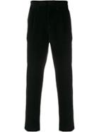 The Gigi Tapered Corduroy Trousers - Black