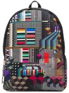 Paul Smith Geometric Mini Print Backpack - Multicolour