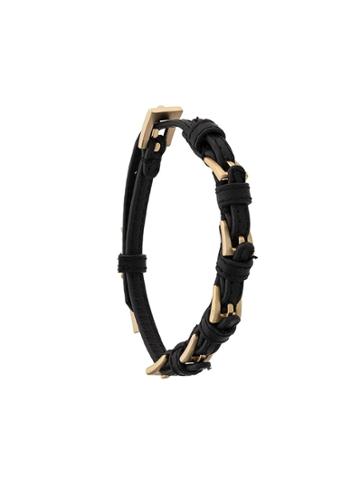 Coup De Coeur Buckle Bracelet - Black