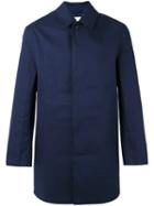 Mackintosh - Classic Short Raincoat - Men - Cotton - 46, Blue, Cotton