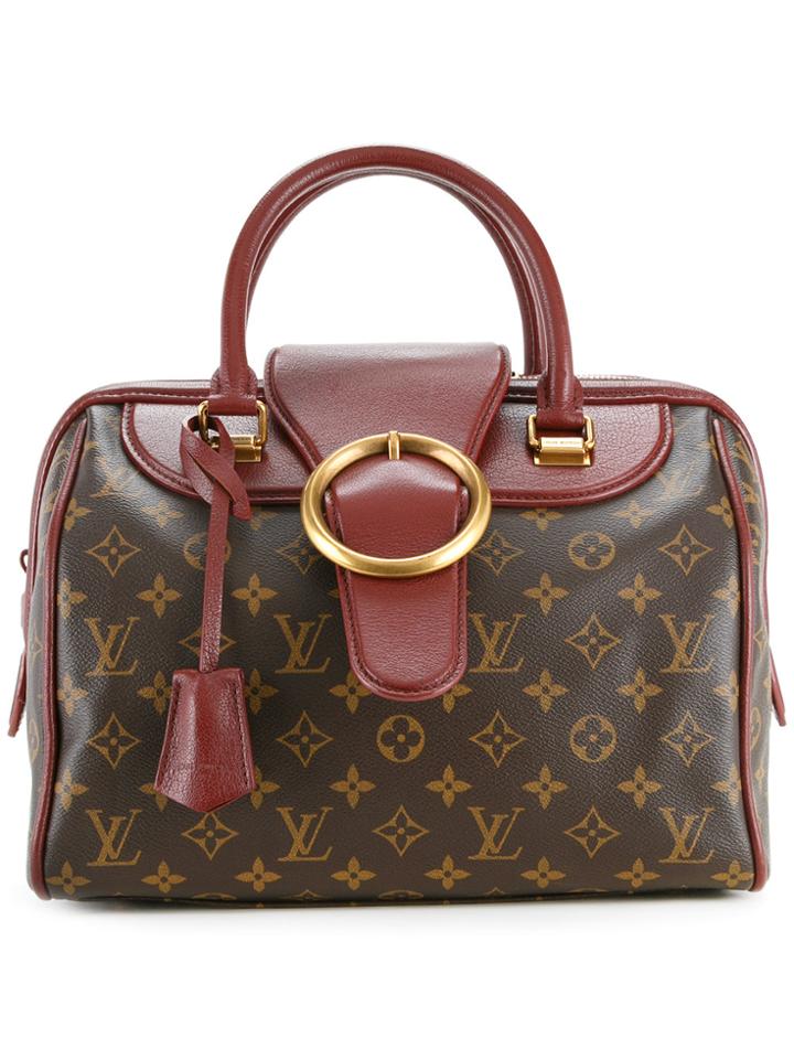 Louis Vuitton Vintage Speedy Golden Arrow Tote - Brown