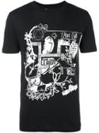 Mcq Alexander Mcqueen Graphic Print T-shirt, Men's, Size: Xl, Black, Cotton