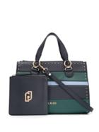 Liu Jo Panelled Tote Bag - Blue