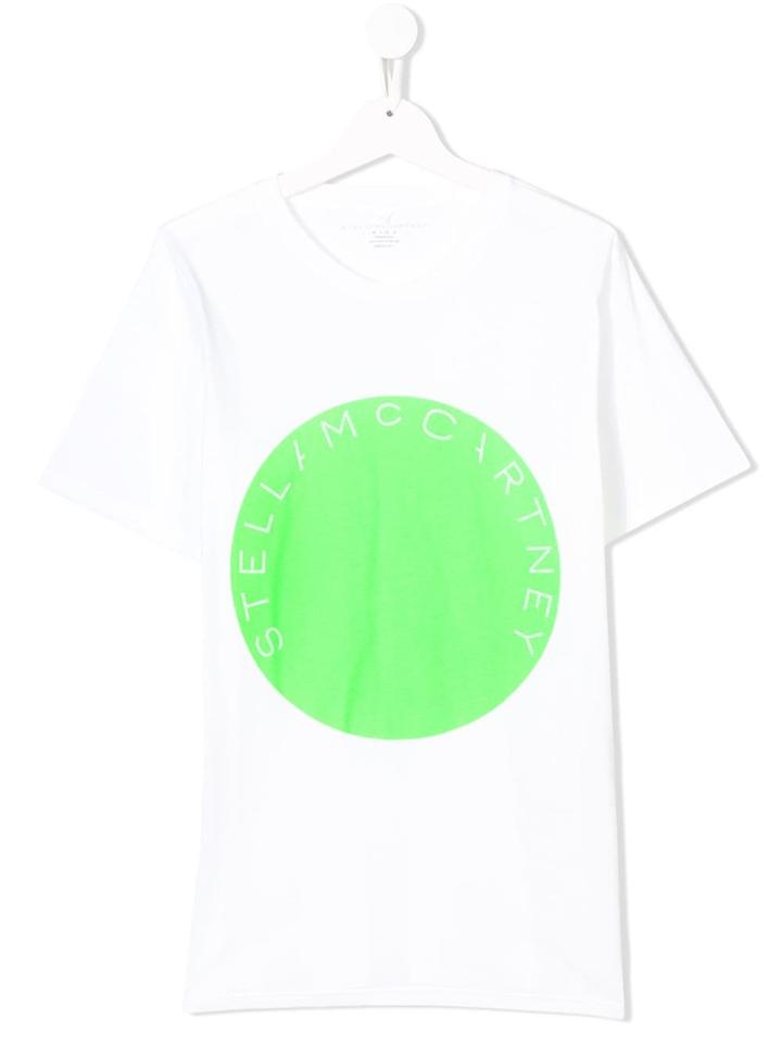Stella Mccartney Kids Teen Dot Logo T-shirt - White