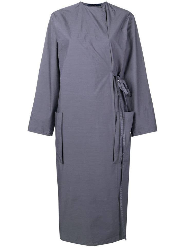 Sofie D'hoore Apron-styled Midi Dress - Grey